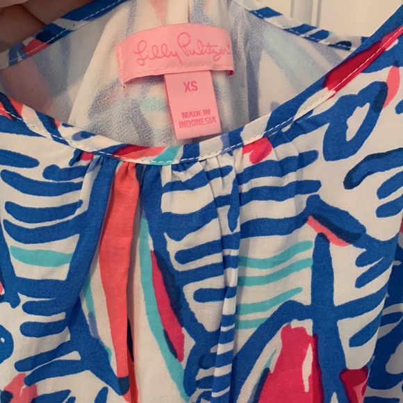 Lilly Pulitzer Sailboat Dress XS - Picture 3 of 3